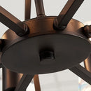 Nordic iron crystal pendant light for modern interiors