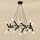 Postmodern creative art LED chandelier for kitchen, living room, restaurant