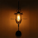 Industrial wall light American retro style metal