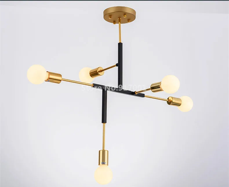 Modern chandelier for stylish and functional indoor lighting