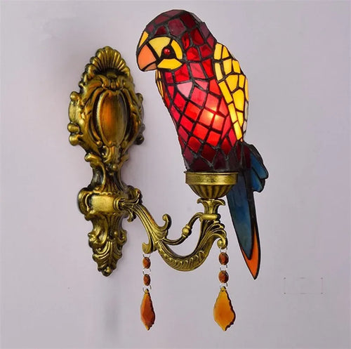 Parrot pendant chandelier creative lamp for bar and club