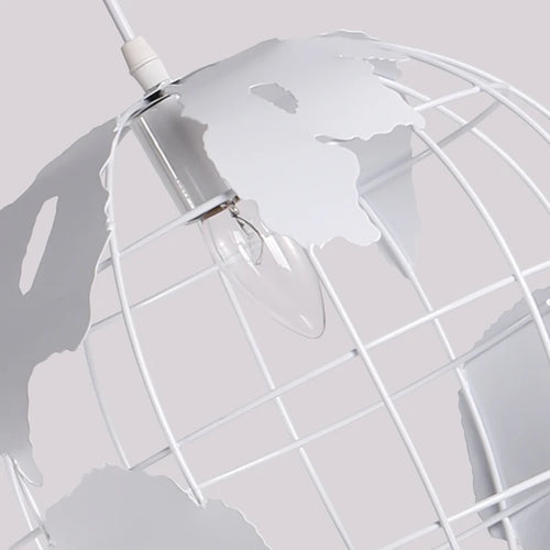 Retro LED globe pendant light for restaurants, cafés and bars - vue 6 sur 8