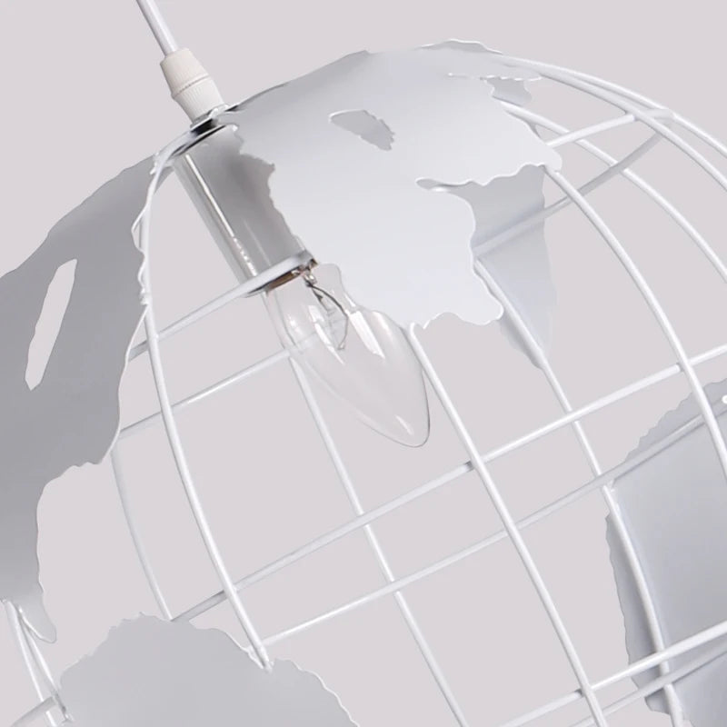 Retro LED globe pendant light for restaurants, cafés and bars - vue 5 sur 8