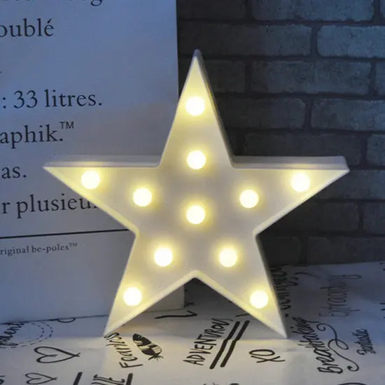 3d led cloud star moon night light for children, decorative gift - vue 9 sur 16