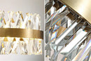 Modern gold crystal chandelier elegant LED design