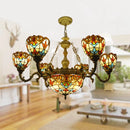 Modern nordic design glass chandelier for interior decoration