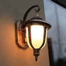 Vintage waterproof outdoor wall light for garden and balcony