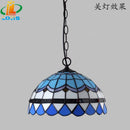 Mediterranean balcony lamp in tiffany glass modern european style