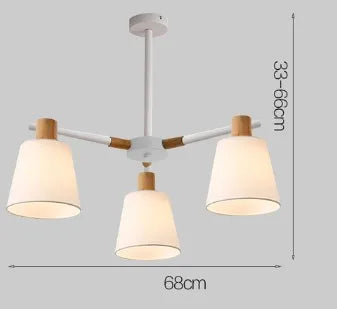 Nordic design LED chandelier for modern pendant lighting - vue 11 sur 17