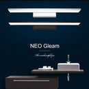 Modern aluminium wall light for mirror and makeup