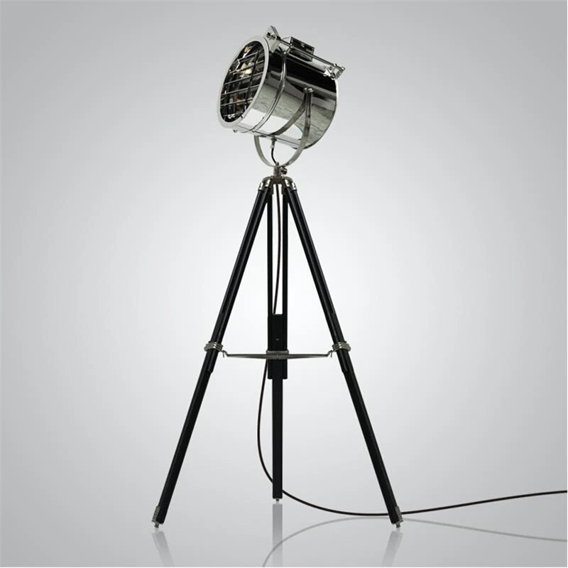 Modern nordic metal tripod floor lamp gzmj - vue 7 sur 8