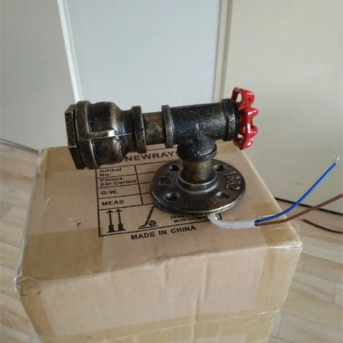 Vintage industrial wall lamp gzmj loft wandlamp - vue 7 sur 7