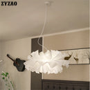 Modern fabric pendant light for romantic nordic lighting