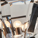 Nordic iron crystal pendant light for modern interiors