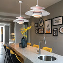 Modern minimalist industrial style UFO-shaped chandelier