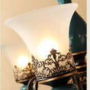 Retro modern luxury ceramic LED chandelier