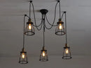 Nordic vintage adjustable spider chandelier