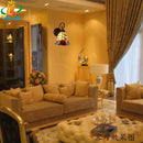 Antique rose tiffany style wall light for elegant decorative lighting