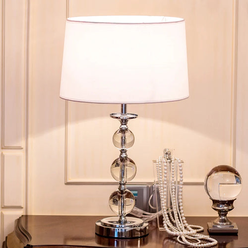 Modern luxury LED table lamp night light decor - vue 2 sur 8