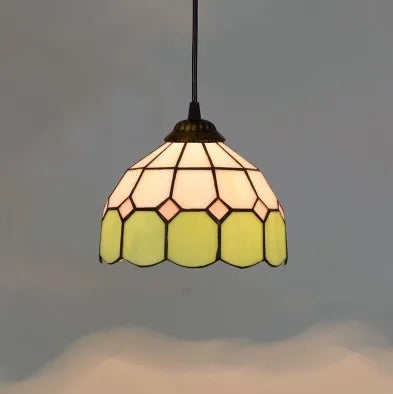 Colourful Moroccan Mediterranean style pendant light - vue 13 sur 24