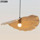 Nordic metal lotus pendant light for interior decoration