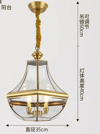 Hanging chandelier for garden, balcony and loft