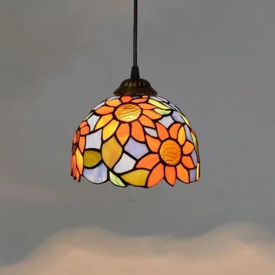 Colourful Moroccan Mediterranean style pendant light - vue 19 sur 24