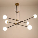 Magic beans minimalist glass and molecular pendant light