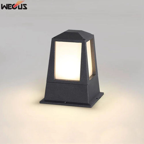 Waterproof column floor lamp for outdoor garden lighting - vue 2 sur 8