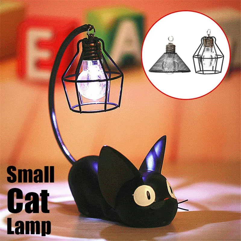Children's cat-shaped LED night light desk lamp