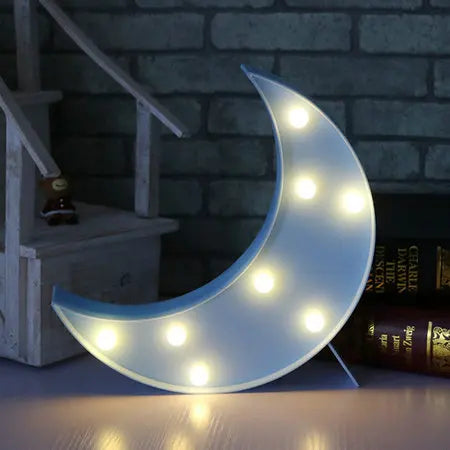 3d led cloud star moon night light for children, decorative gift - vue 16 sur 16
