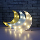 3d led cloud star moon night light for children, decorative gift