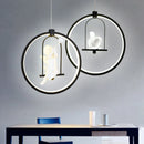 Modern gzmj round acrylic LED pendant light for hotel