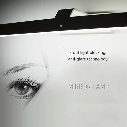 Nordic LED wall light in acrylic and aluminum, simple modern design - vue 6 sur 6