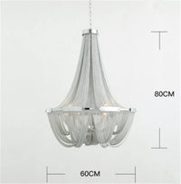 Modern aluminium designer pendant light for stylish lighting