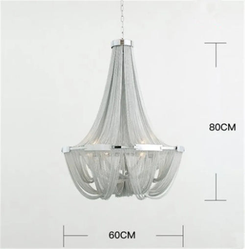 Modern aluminium designer pendant light for stylish lighting