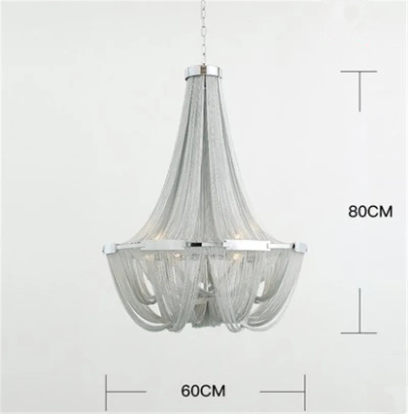 Modern aluminium designer pendant light for stylish lighting
