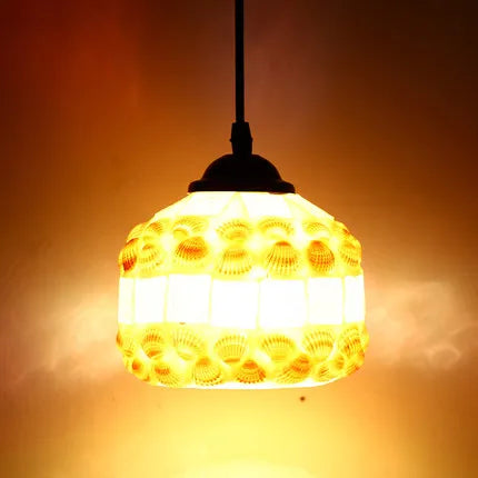 Turkish mosaic glass pendant light for hotels bars and restaurants - vue 18 sur 23