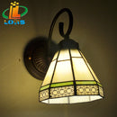 European retro mediterranean tiffany wall light decorative lighting