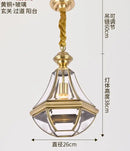 Hanging chandelier for garden, balcony and loft