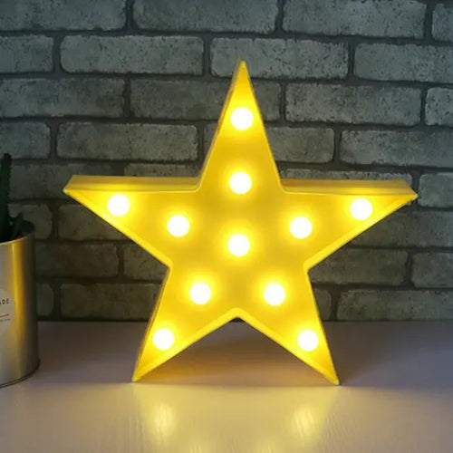 3d led cloud star moon night light for children, decorative gift - vue 9 sur 16