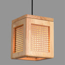 Modern wooden pendant lights gzmj for loft decor