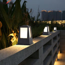 Waterproof column floor lamp for outdoor garden lighting