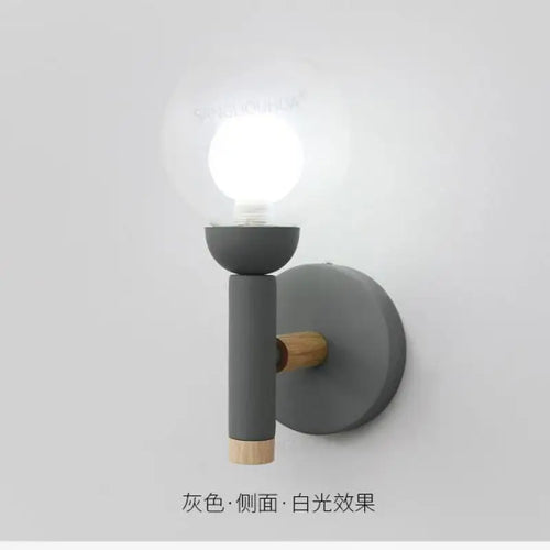 Nordic glass bedside lamp creative design for living room and hotel - vue 7 sur 9
