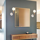 applique murale en marbre et verre design moderne nordique