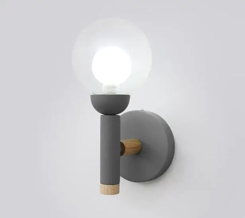 Nordic glass bedside lamp creative design for living room and hotel - vue 10 sur 9