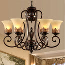 Luxurious 6-arm european style chandelier for elegant decor