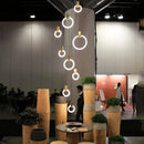 Modern minimalist creative pendant light for contemporary interiors