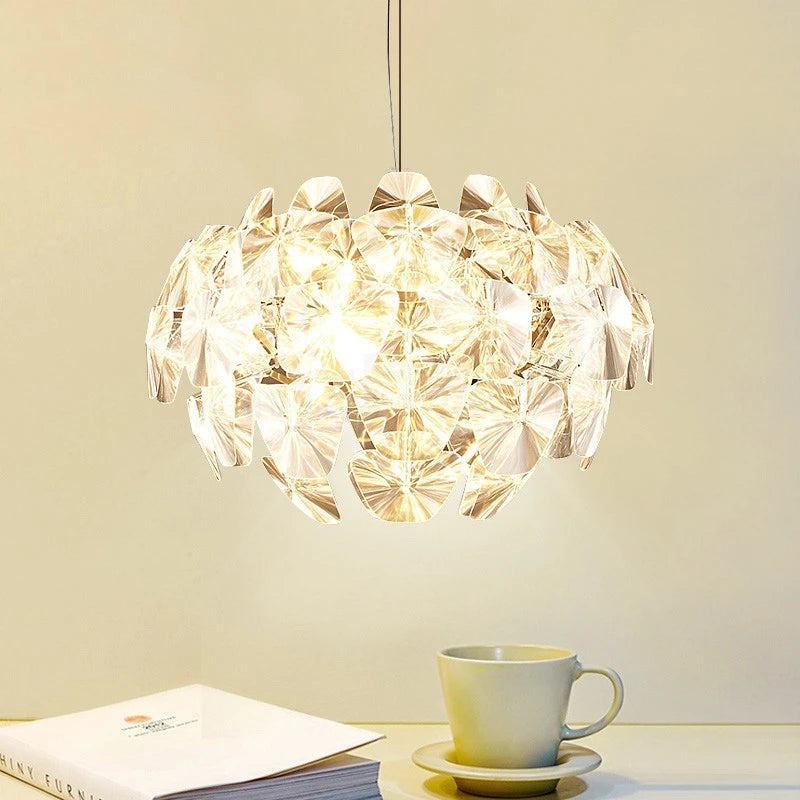 gzmj modern acrylic LED creative pendant lamp - vue 4 sur 6