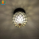 Creative pineapple ceiling light for indoor and outdoor use